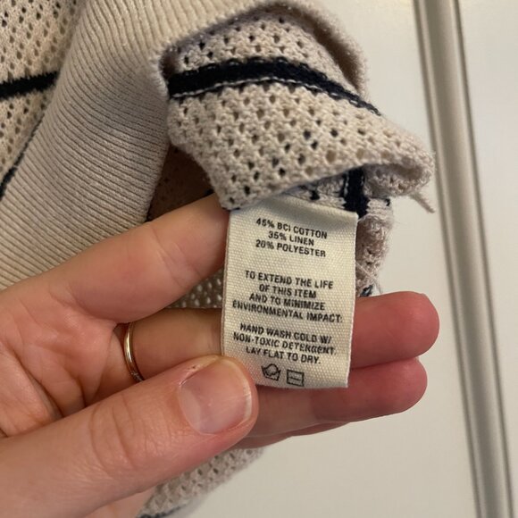 Alex Mill Short Sleeved Sweater - Medium - Picture 3 of 4